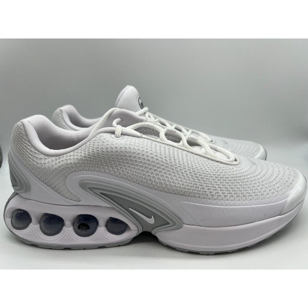 Nike Air Max Dn Shoes 'White Metallic Silver' DV3337-101 Men's Size 13